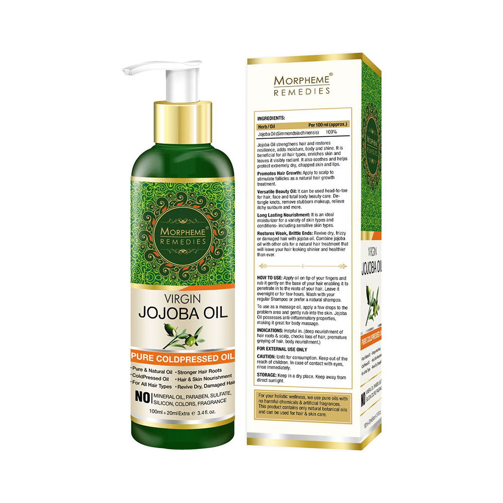 Morpheme Virgin Jojoba Pure Coldpressed Oil - Image 2