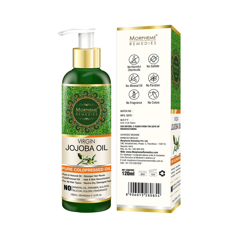 Morpheme Virgin Jojoba Pure Coldpressed Oil - Image 3