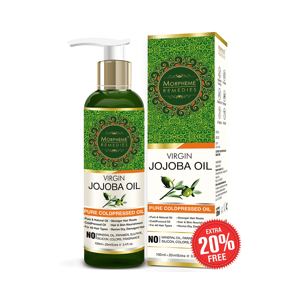 Morpheme Virgin Jojoba Pure Coldpressed Oil