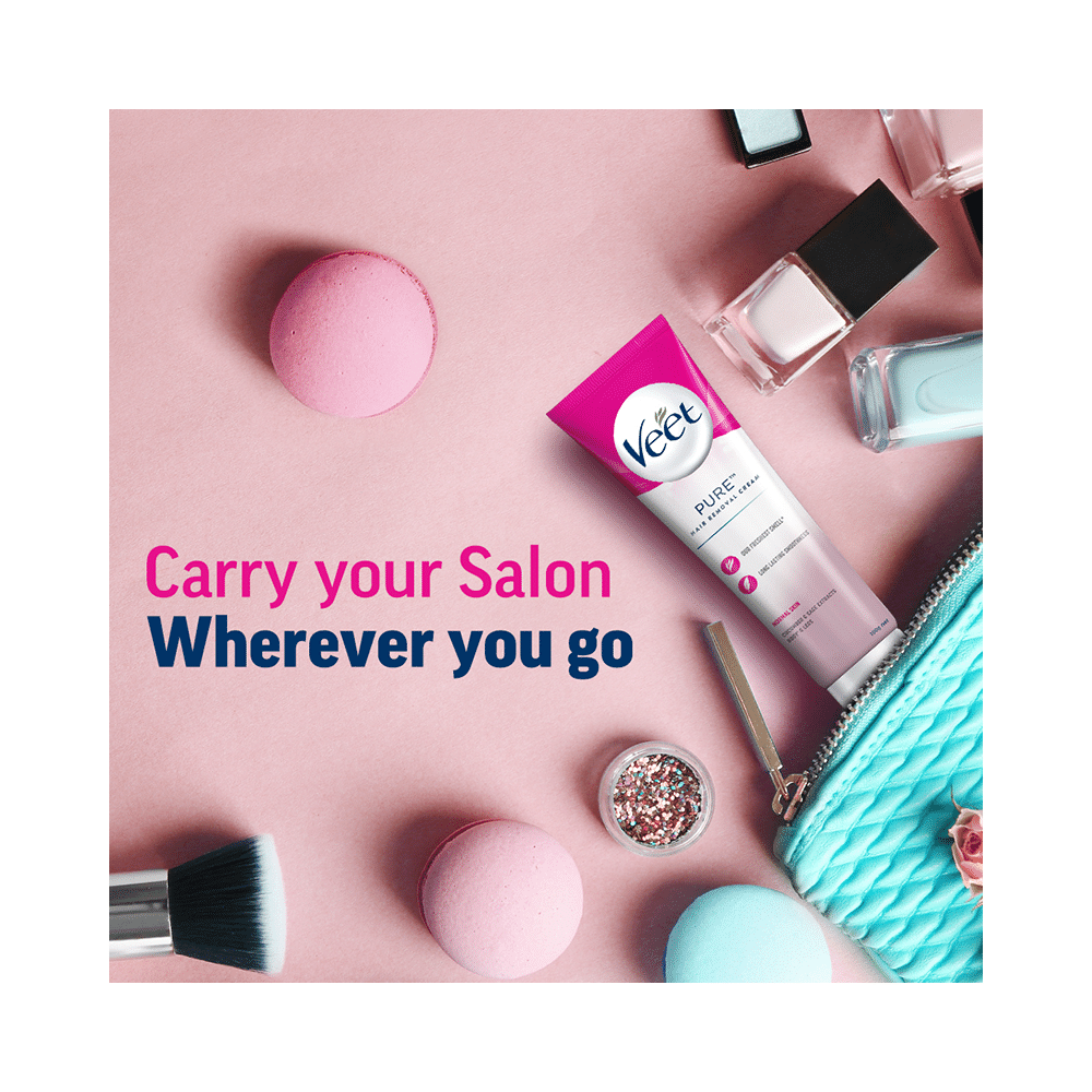 Veet Pure Hair Removal Cream for Women | No Ammonia Smell | For Normal Skin - Image 12