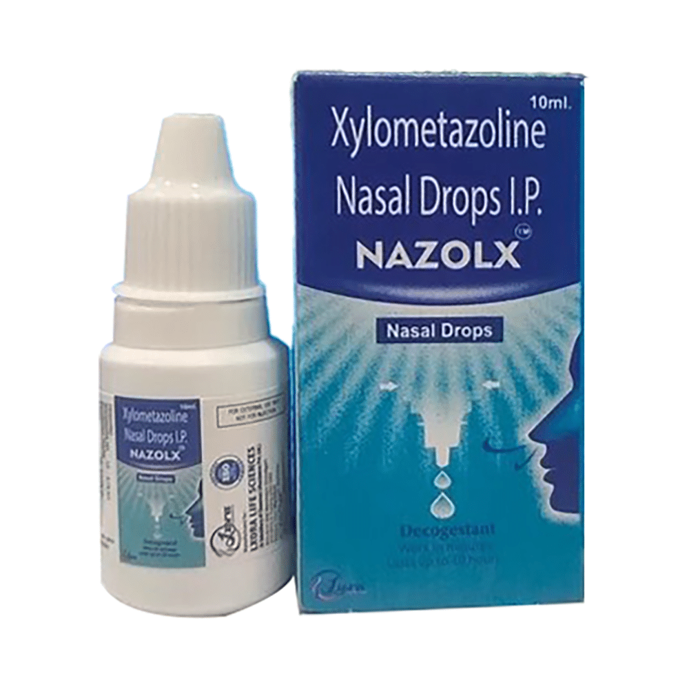 Nazolx 0.1% Nasal Drops