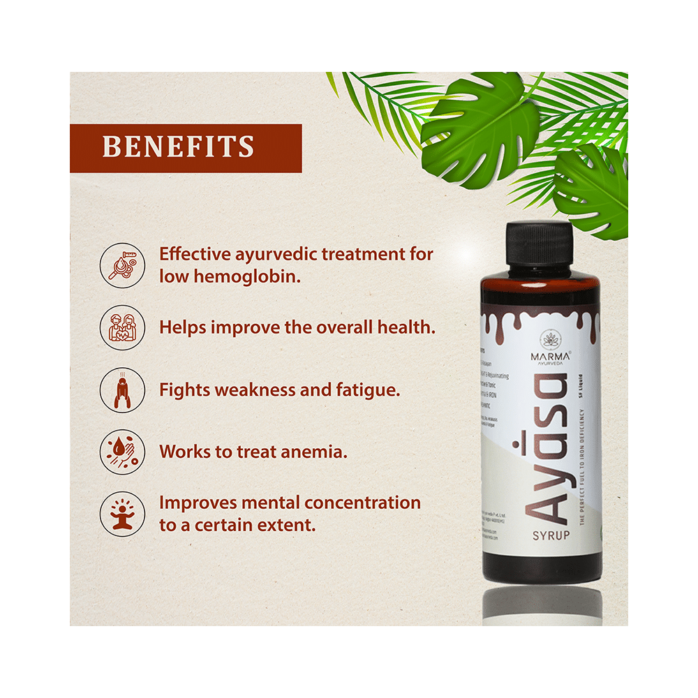 Marma Ayurveda Ayasa Syrup Sugar Free - Image 3
