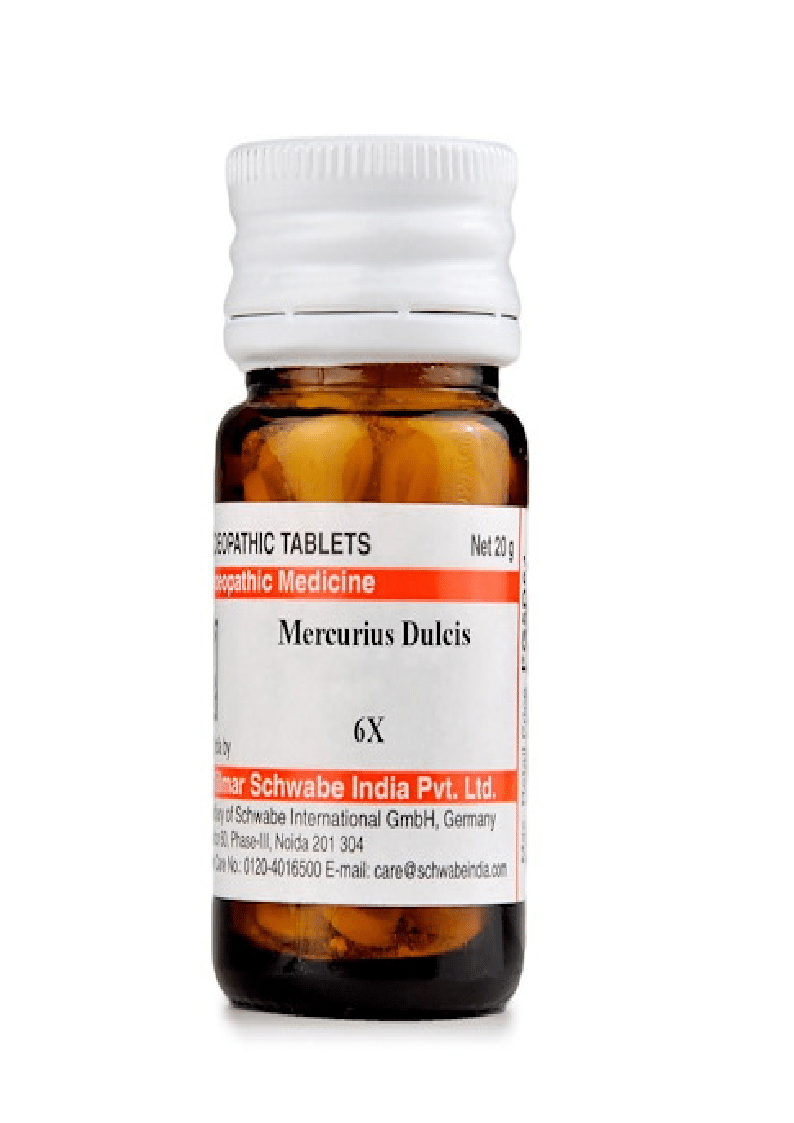 Dr Willmar Schwabe India Mercurius Dulcis Trituration Tablet 6X - Image 1