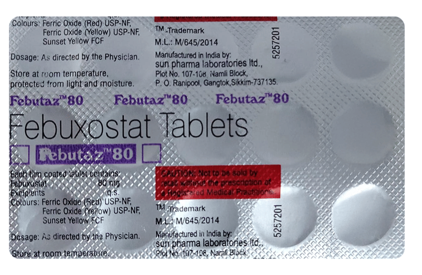 Febutaz 80 Tablet
