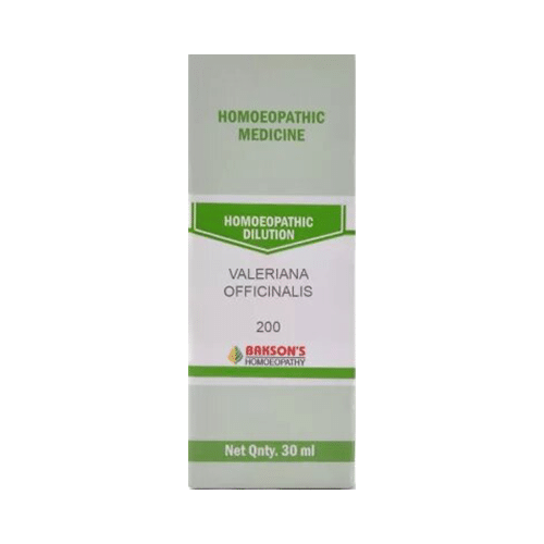 Bakson's Homeopathy Valeriana Officinalis Dilution 200