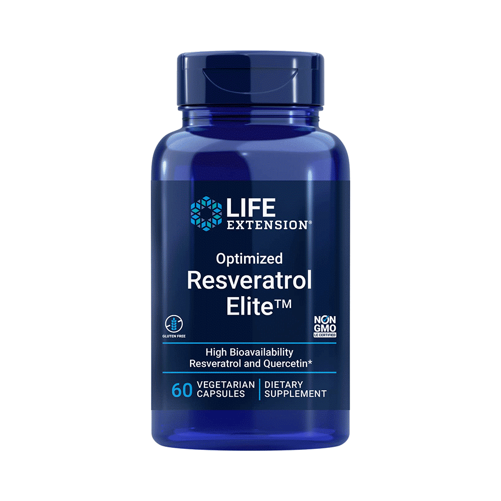 Life Extension Optimized Resveratrol Elite Vegetarian Capsules