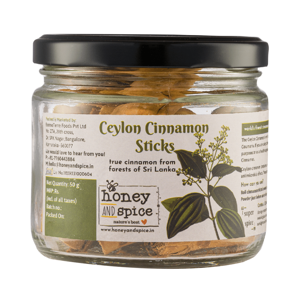 Honey and Spice Ceylon Cinnamon Sticks