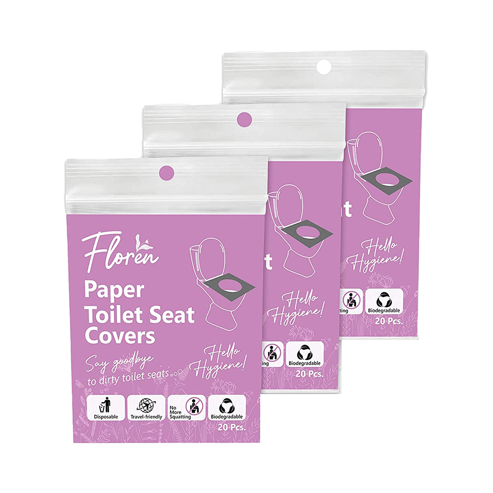 Floren Paper Toilet Seat Cover (20 Each)