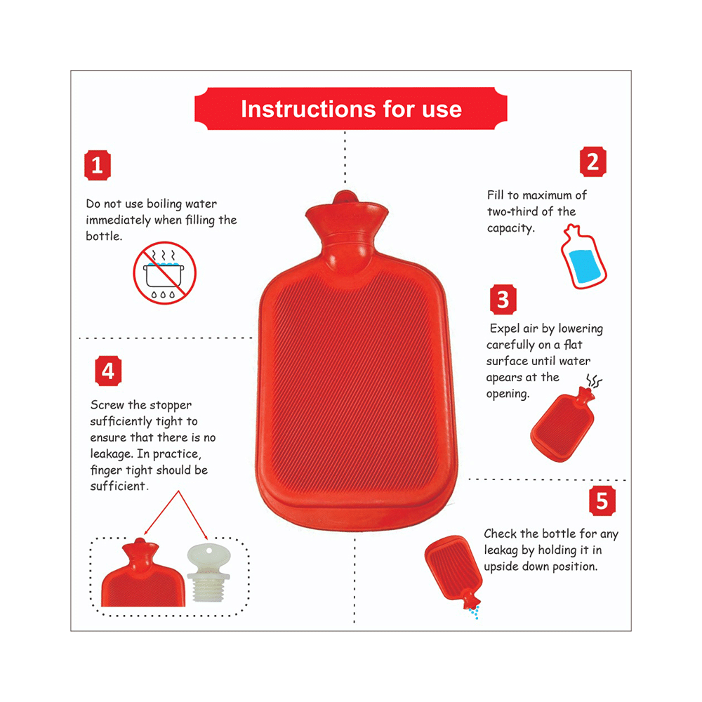 Prozo Plus Hot Water Bottle Assorted - Image 7