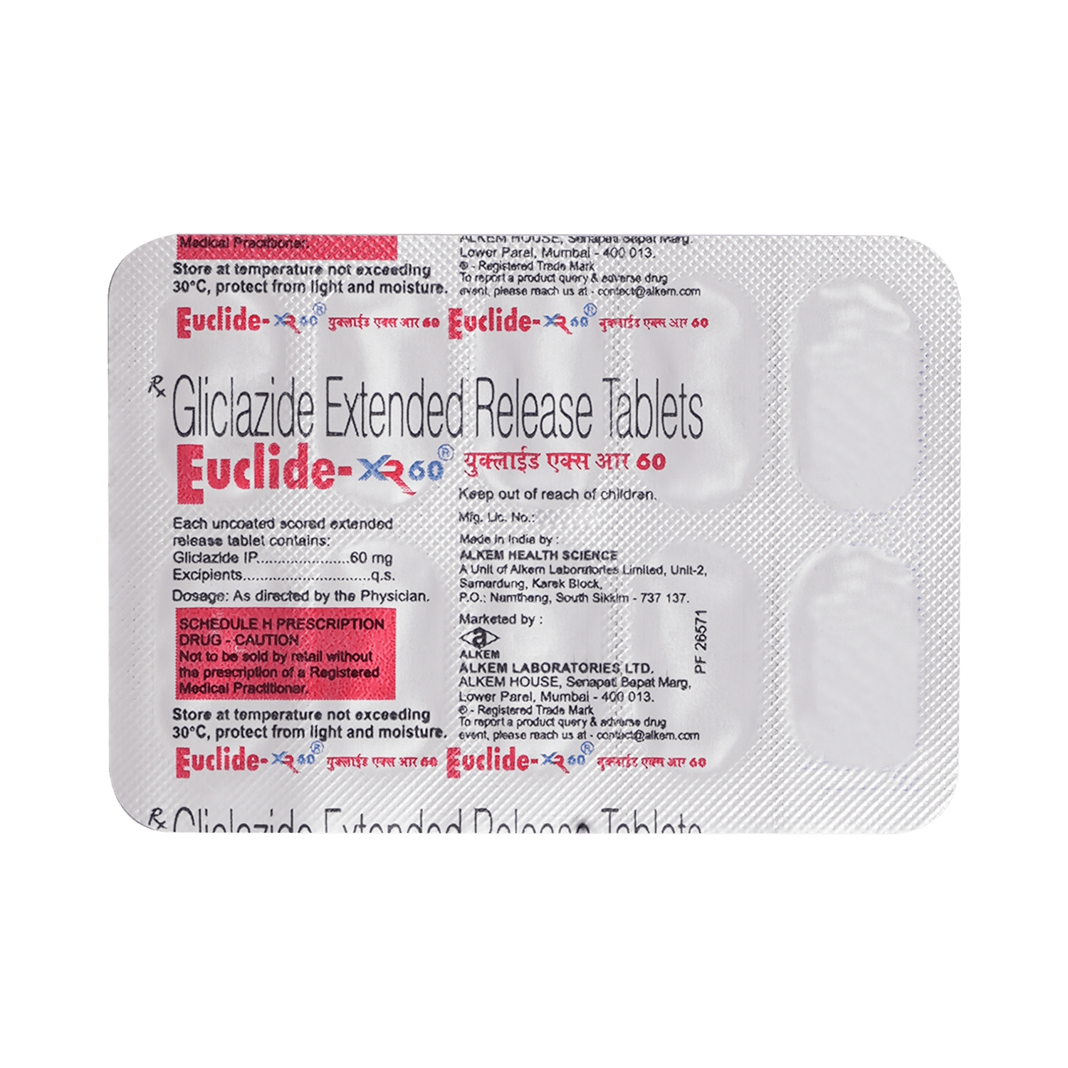 Euclide 60mg Tablet XR - Image 6