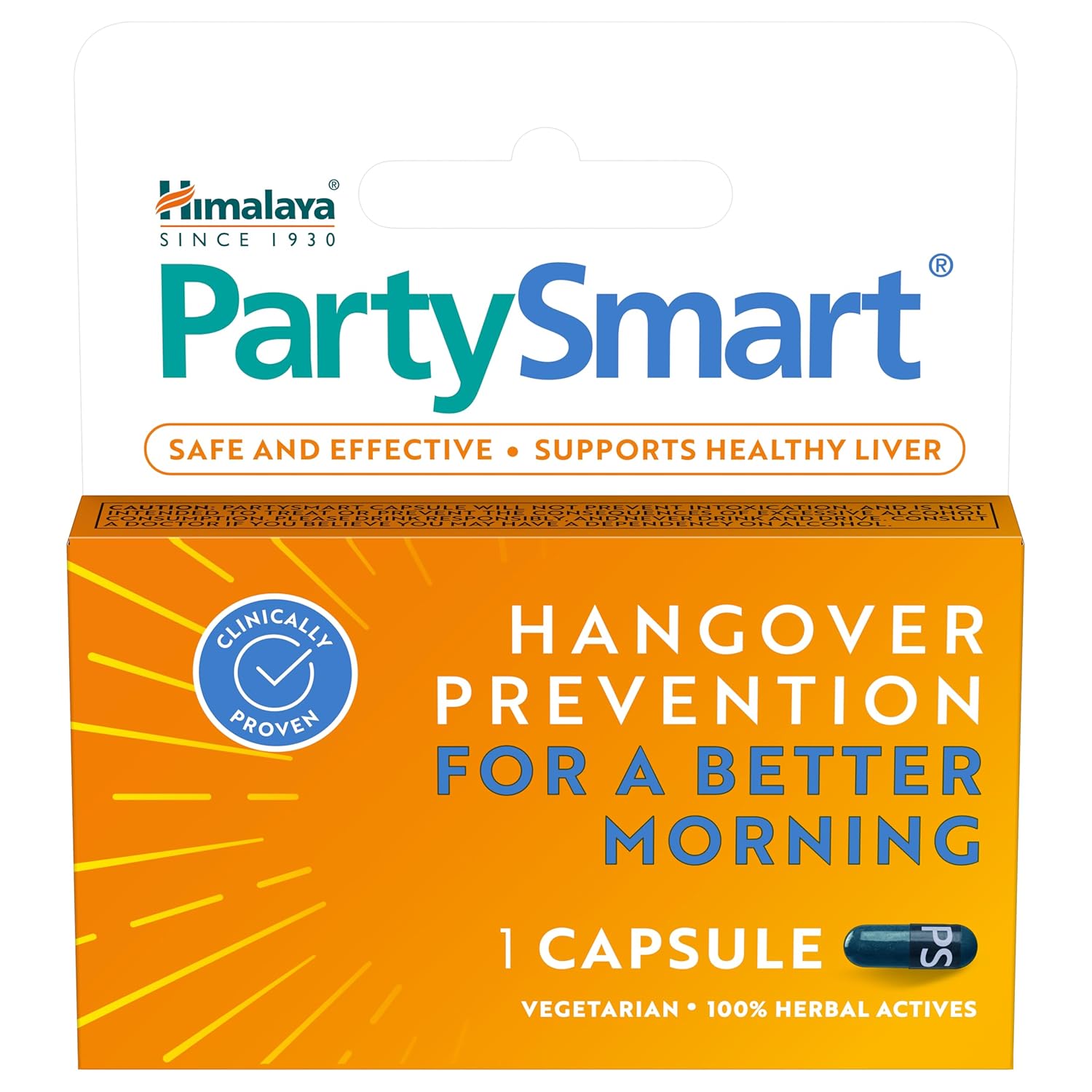 Himalaya PartySmart capsule 1s - Image 1
