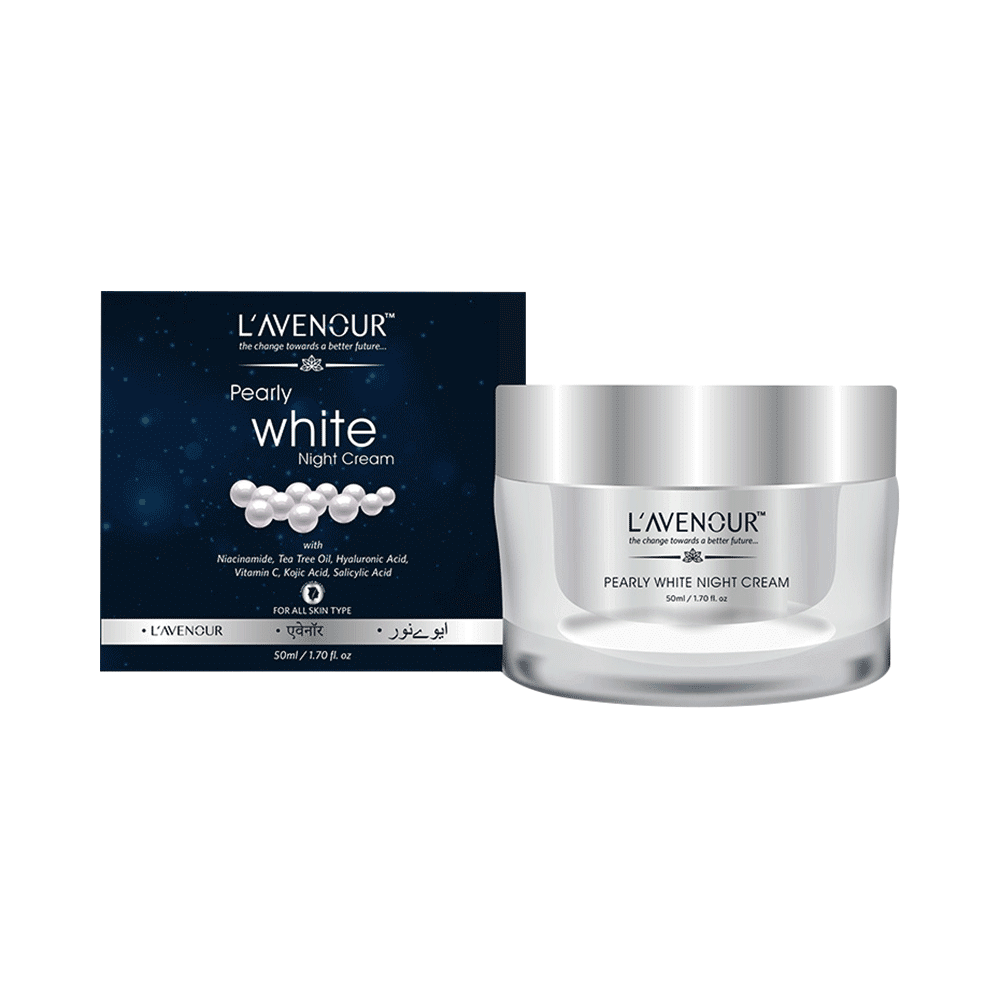 L'avenour Pearly White Night Cream(50ml Each)