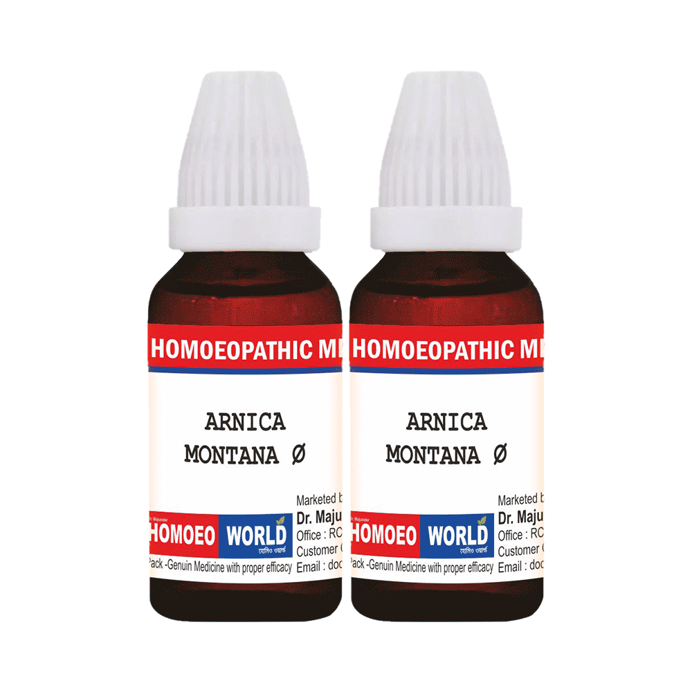 Dr. Majumder Homeo World Arnica Montana Q (30ml Each) - Image 1