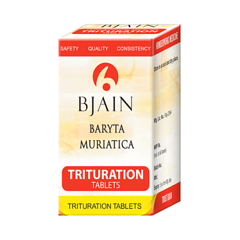 Bjain Baryta Muriatica Trituration Tablet 6X