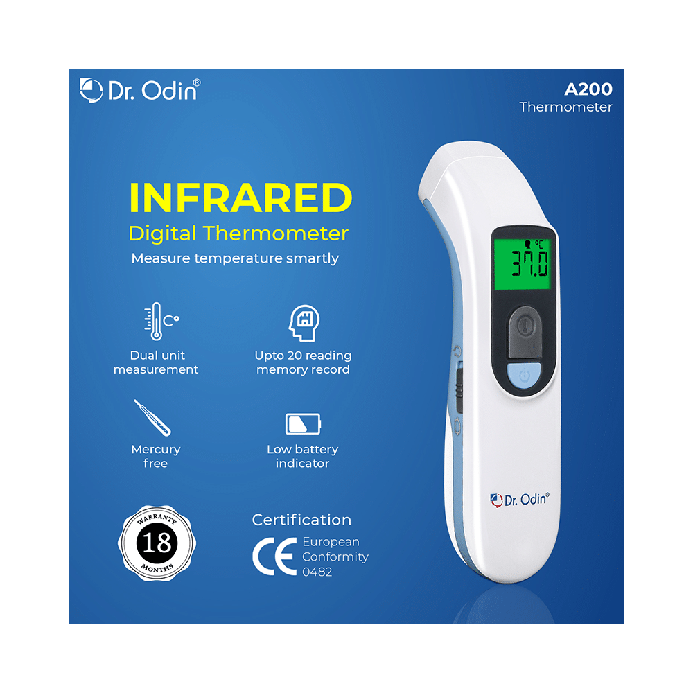 Dr. Odin A 200 Multi Function Non-Contact Forehead Infra Red Thermometer - Image 2