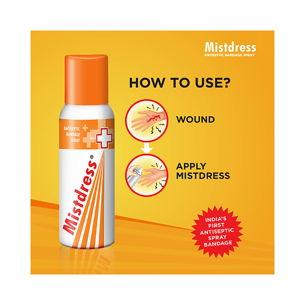 Mistdress Antiseptic Bandage Spray | Waterproof & Bacteria-Proof - Image 3