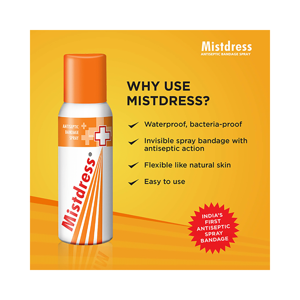 Mistdress Antiseptic Bandage Spray | Waterproof & Bacteria-Proof - Image 2