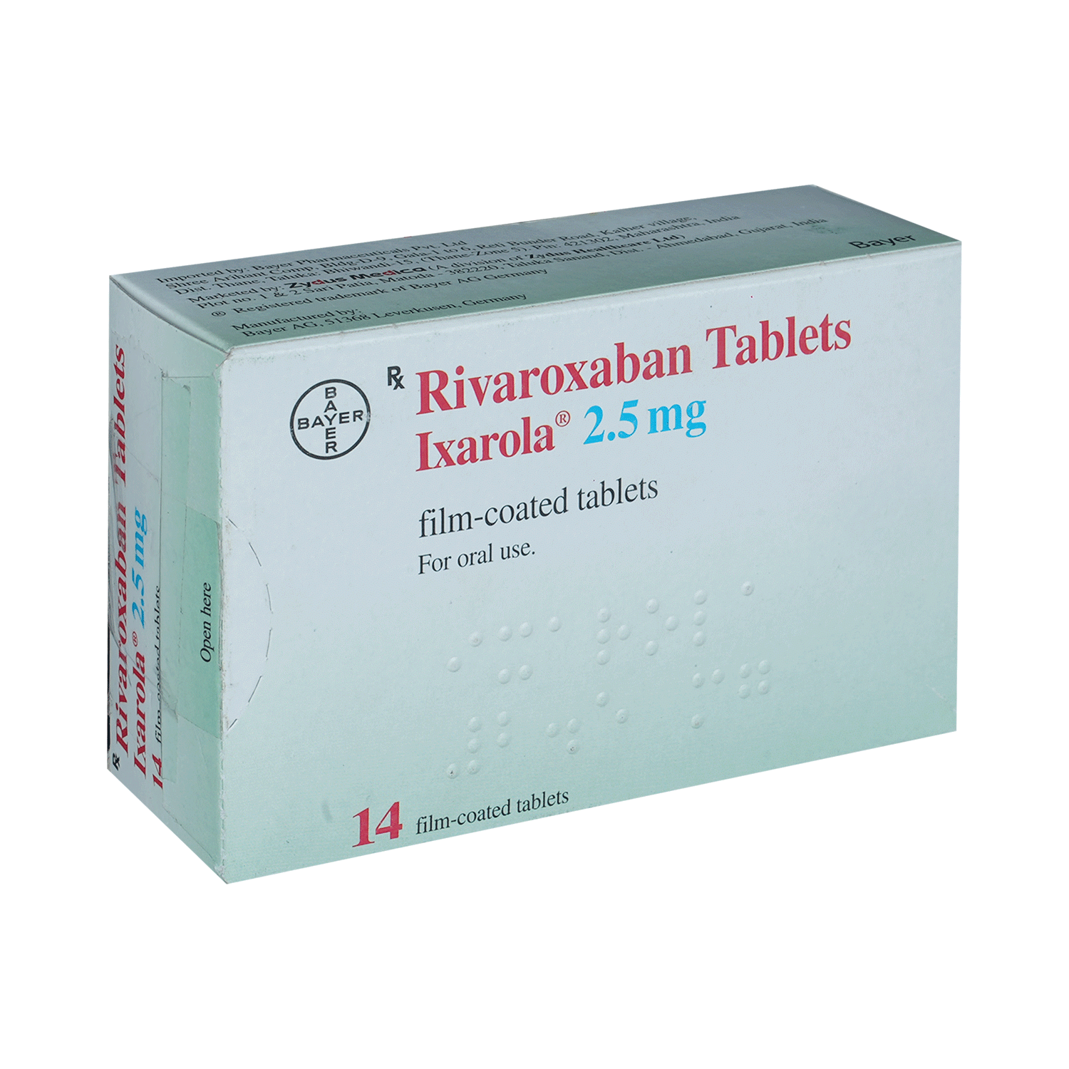Ixarola 2.5mg Tablet - Image 2