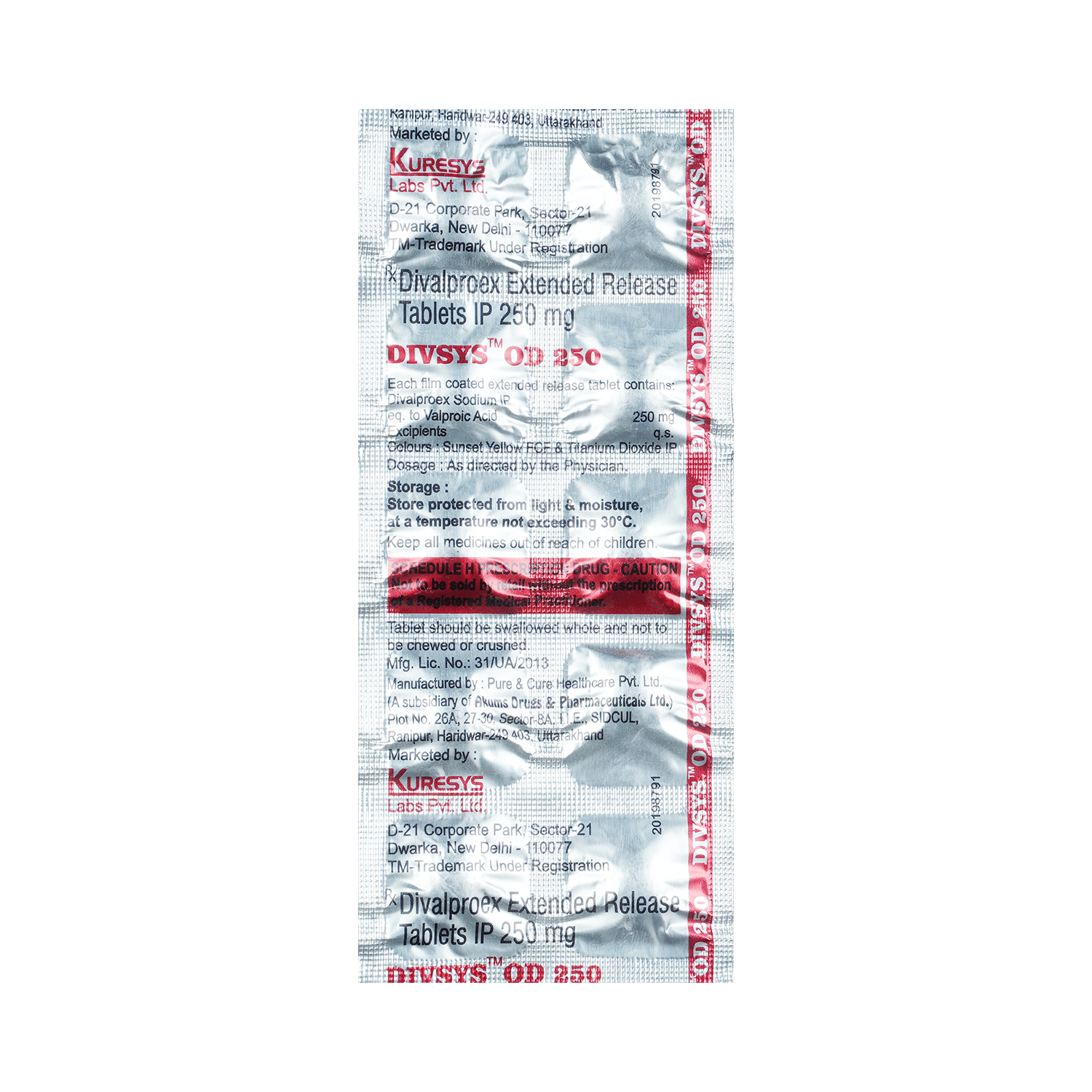 Divsys OD 250mg Tablet ER - Image 2