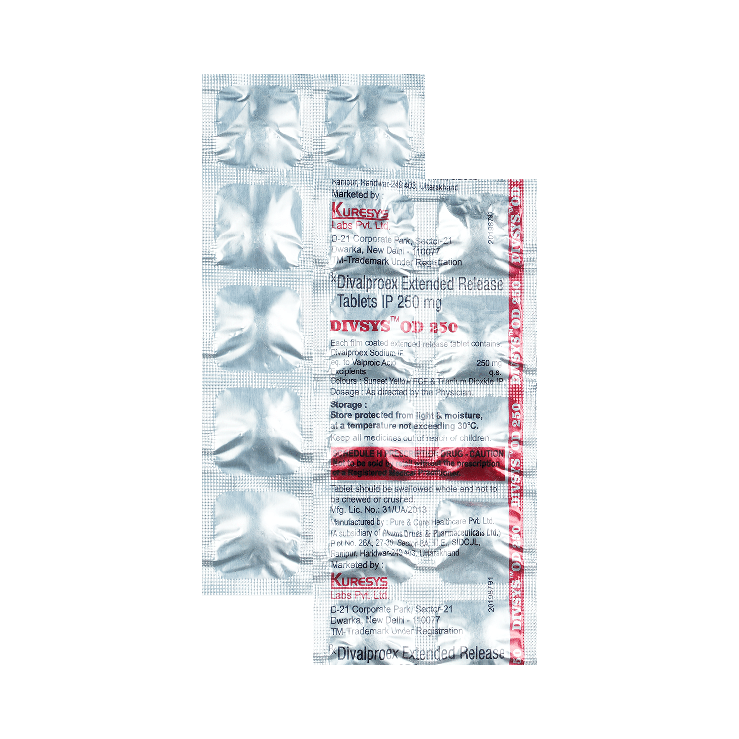 Divsys OD 250mg Tablet ER