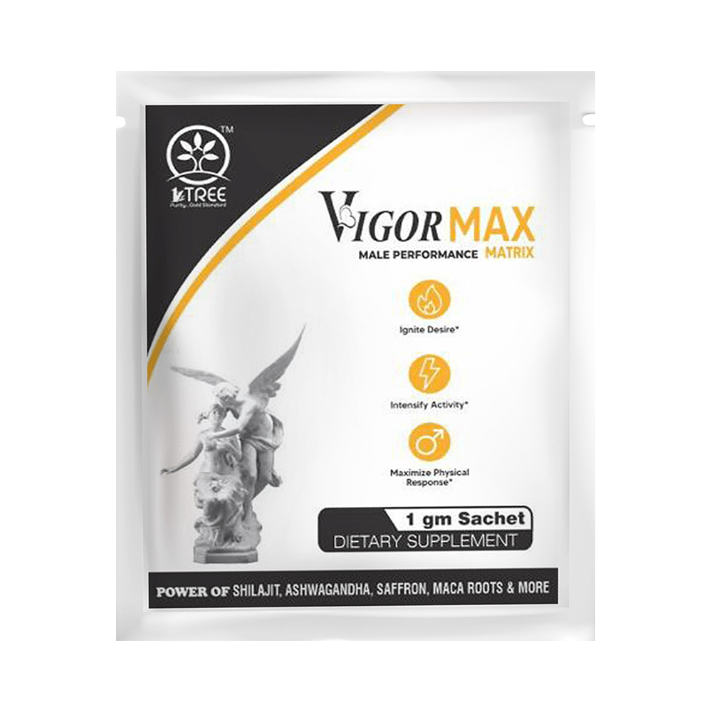 1 Tree Combo Pack of Vigor Max Sachet (8), Vigor Max Spray (100ml) & Vigor Max Pleasure Gel (100ml) - Image 5
