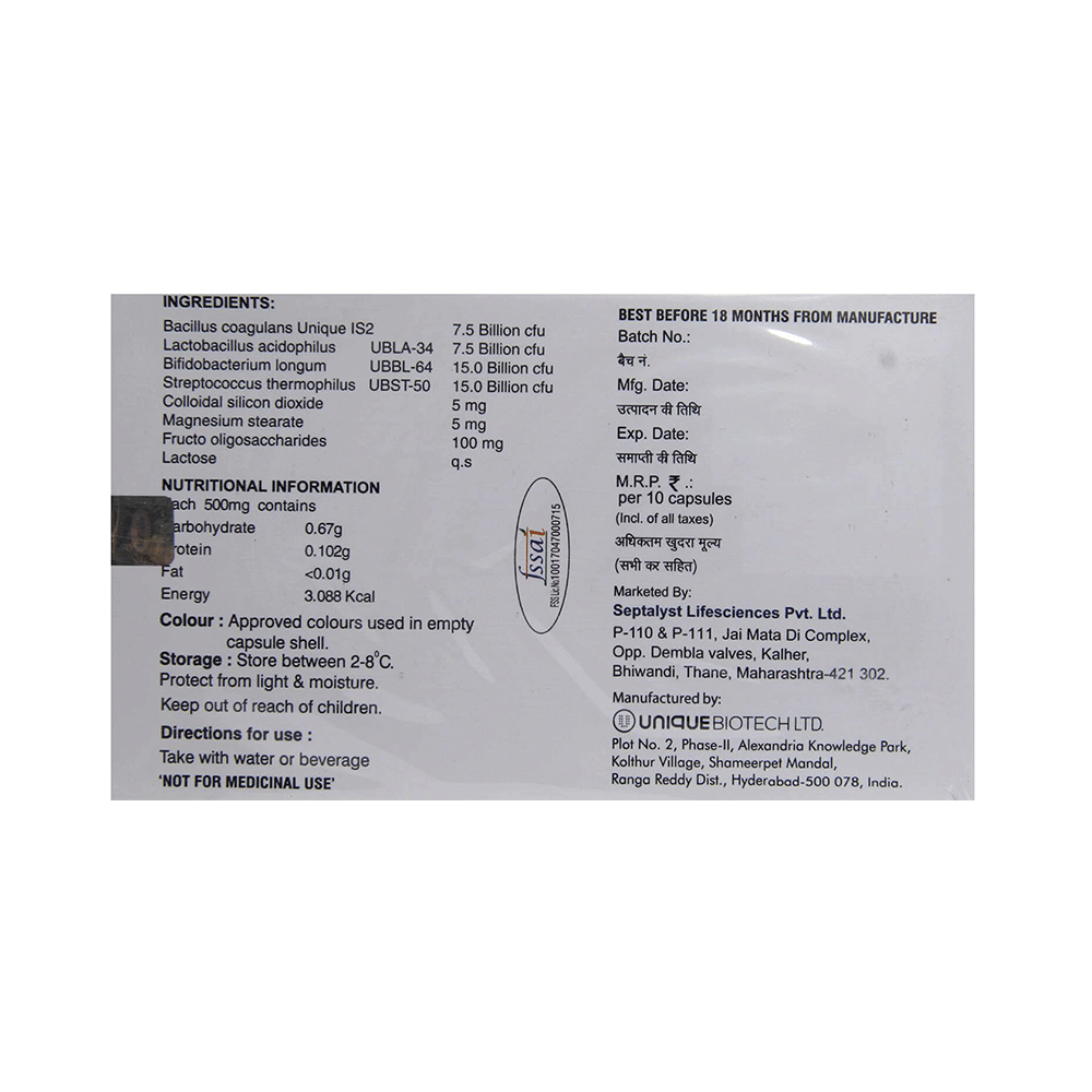 Synprotik Forte Pro-Prebiotic Capsule for Gut Health - Image 2