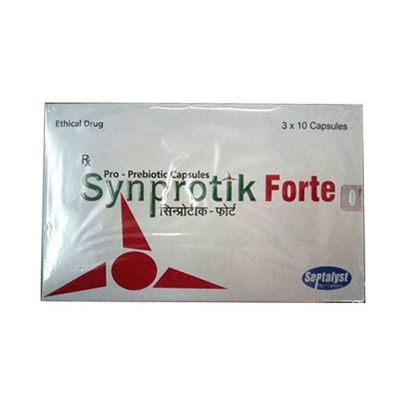 Synprotik Forte Pro-Prebiotic Capsule for Gut Health