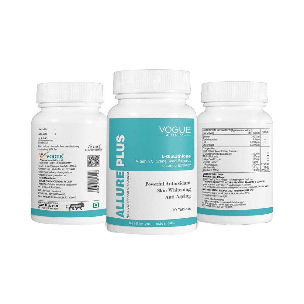 Vogue Wellness Allure Plus Softgel Capsule - Image 7