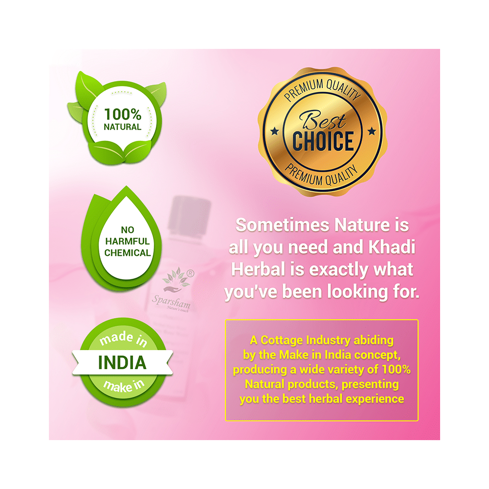 Sparsham Honey Rose Water Herbal Face Wash (210ml Each) - Image 4