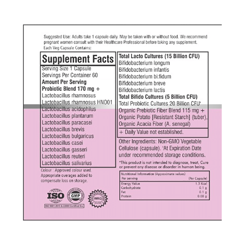 Elcon Pre & Probiotic Capsule - Image 2