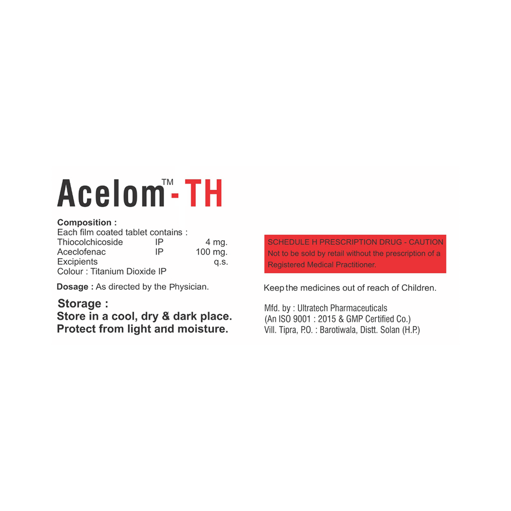 Acelom-TH Tablet - Image 2