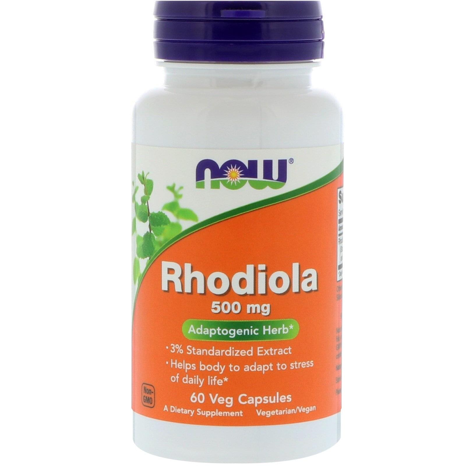 Now Foods Rhodiola 500mg Veg Capsule