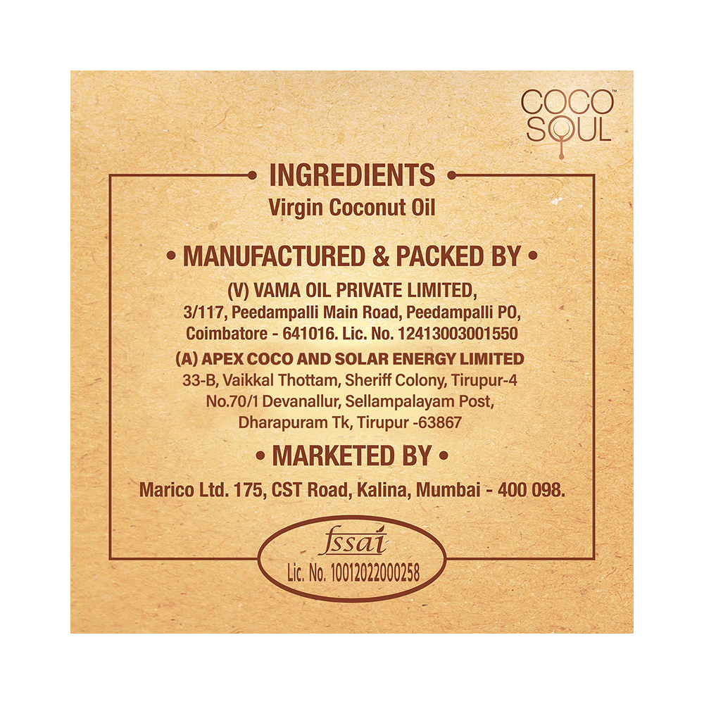 Coco Soul 100% Cold Pressed Virgin Coconut Oil - Image 7