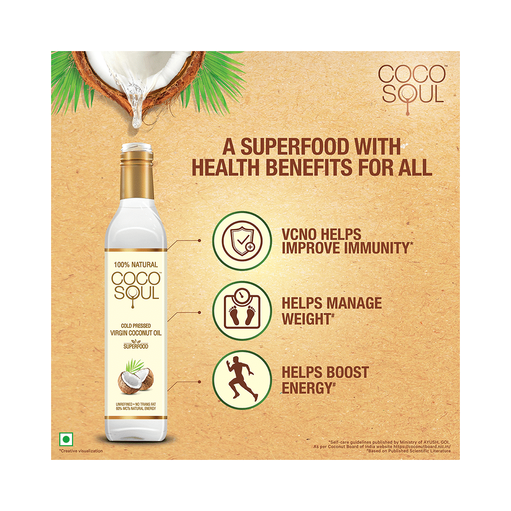 Coco Soul 100% Cold Pressed Virgin Coconut Oil - Image 4
