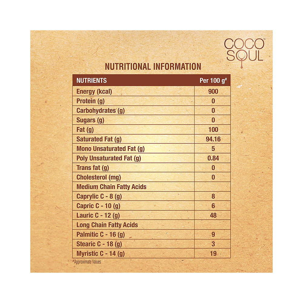 Coco Soul 100% Cold Pressed Virgin Coconut Oil - Image 2