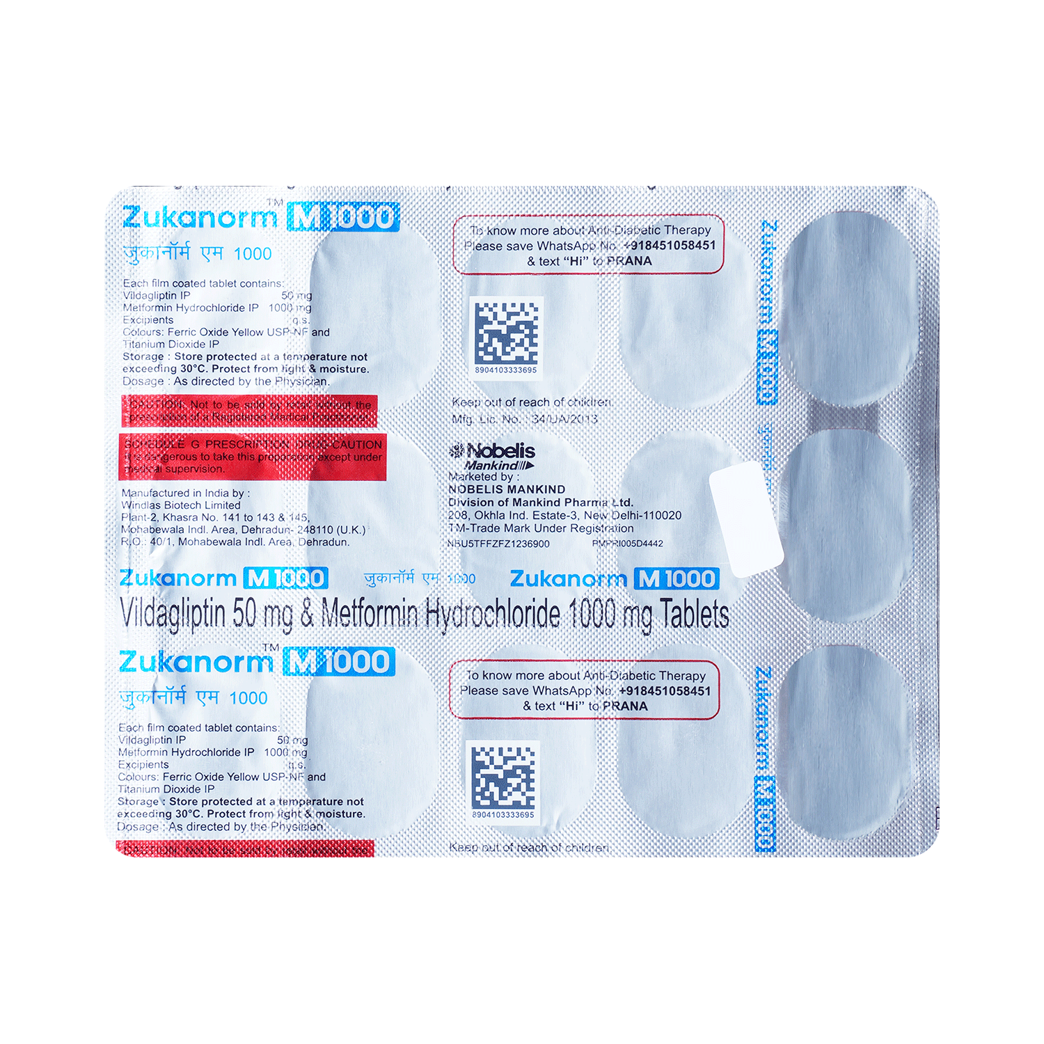 Zukanorm M 1000 Tablet - Image 5