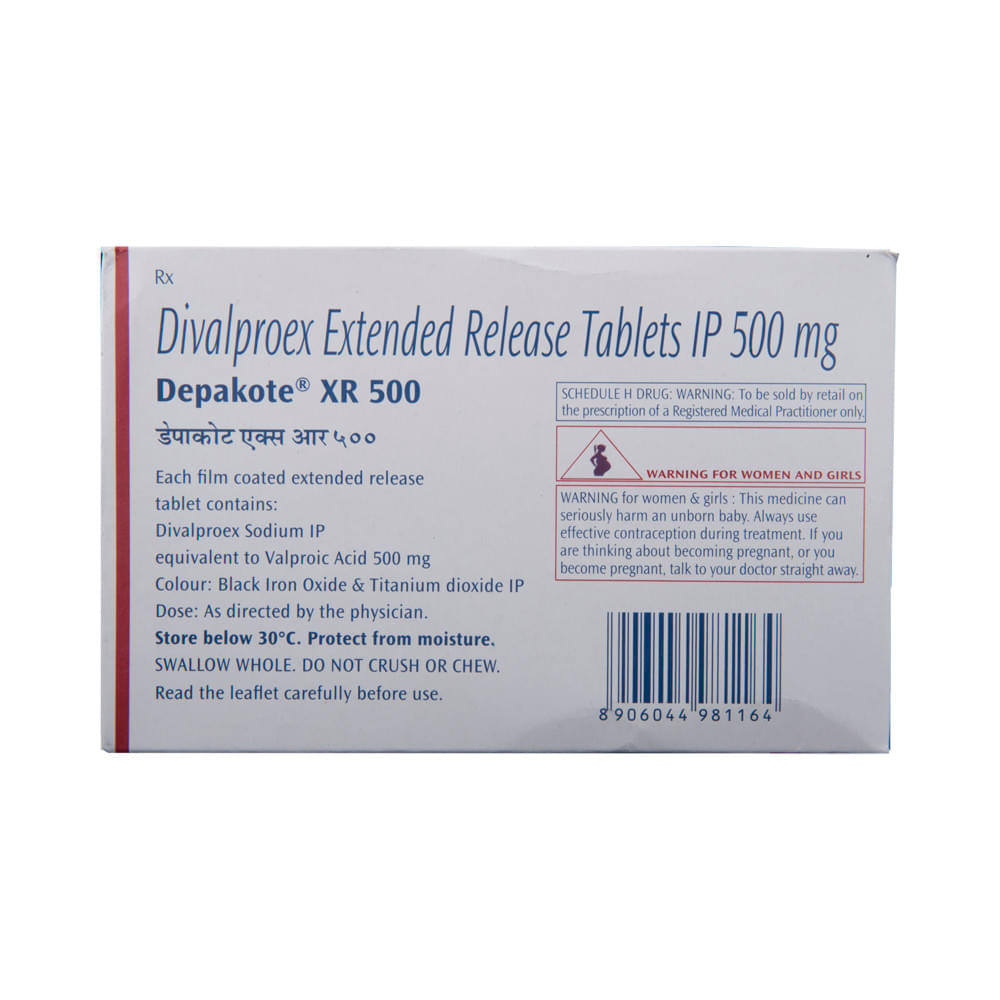 Depakote XR 500 Tablet - Image 3
