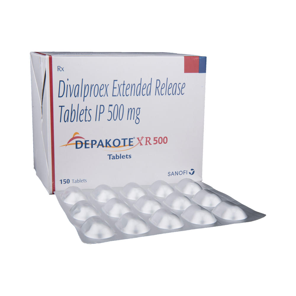Depakote XR 500 Tablet - Image 1