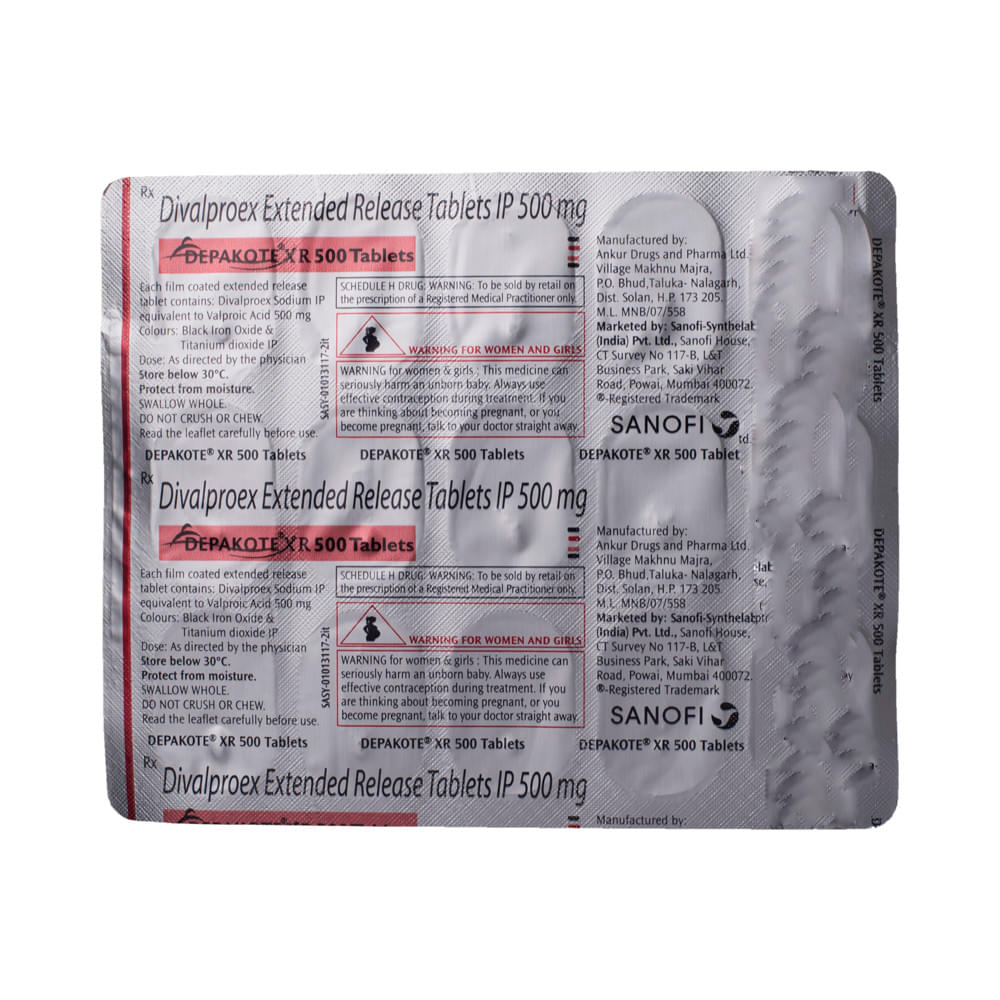 Depakote XR 500 Tablet - Image 5
