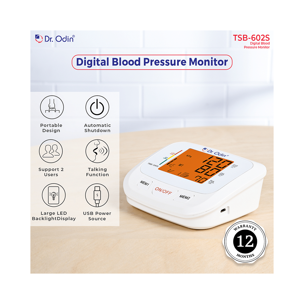 Dr. Odin TSB 602S Blood Pressure Monitor - Image 2