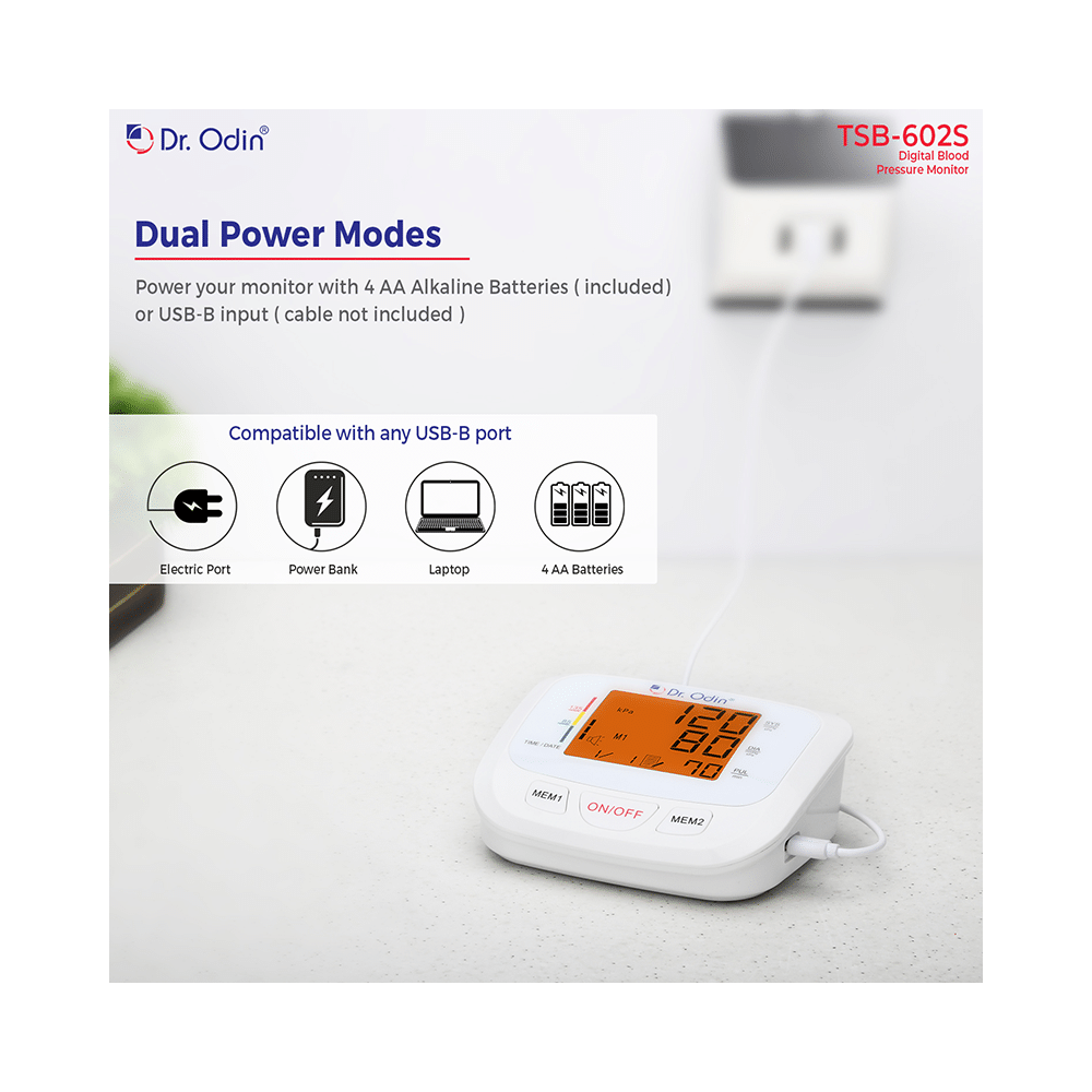 Dr. Odin TSB 602S Blood Pressure Monitor - Image 7