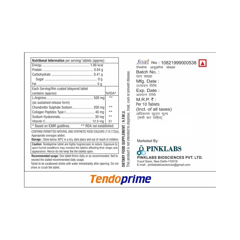 Tendoprime Tablet - Image 2