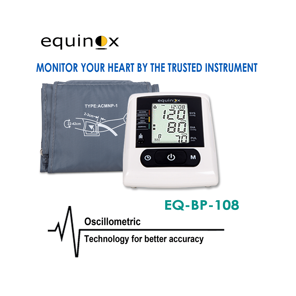 Equinox Digital Blood Pressure Monitor EQ-BP-108 - Image 2