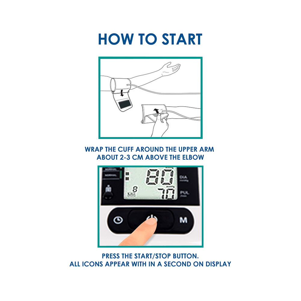 Equinox Digital Blood Pressure Monitor EQ-BP-108 - Image 5