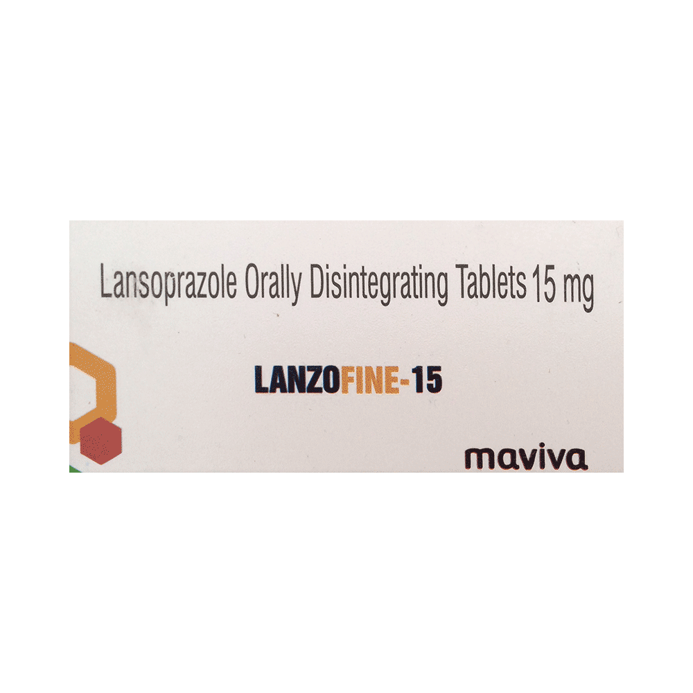 Lanzofine 15 Orally Disintegrating Tablet