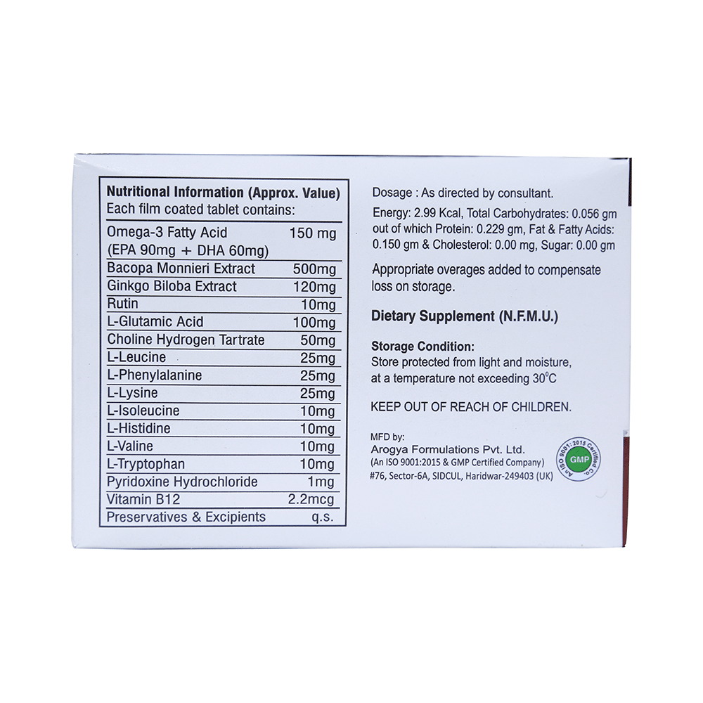 Pristyn Cogniboost Tablet - Image 4
