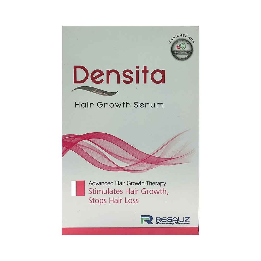 Regaliz Densita Hair Growth Serum | Reduces Hair Loss | Paraben & Sulphate-Free - Image 1