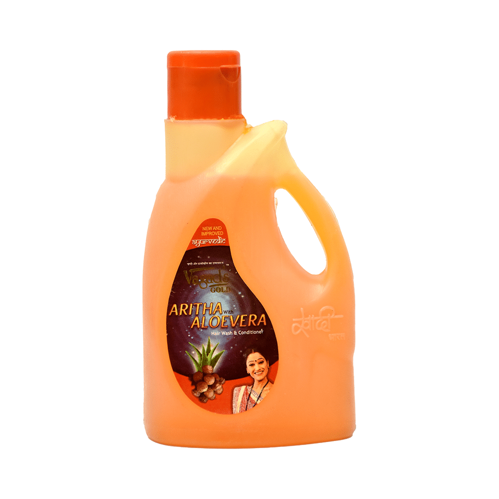 Vagad's Gold Hair Wash & Conditioner Aritha with Aloevera