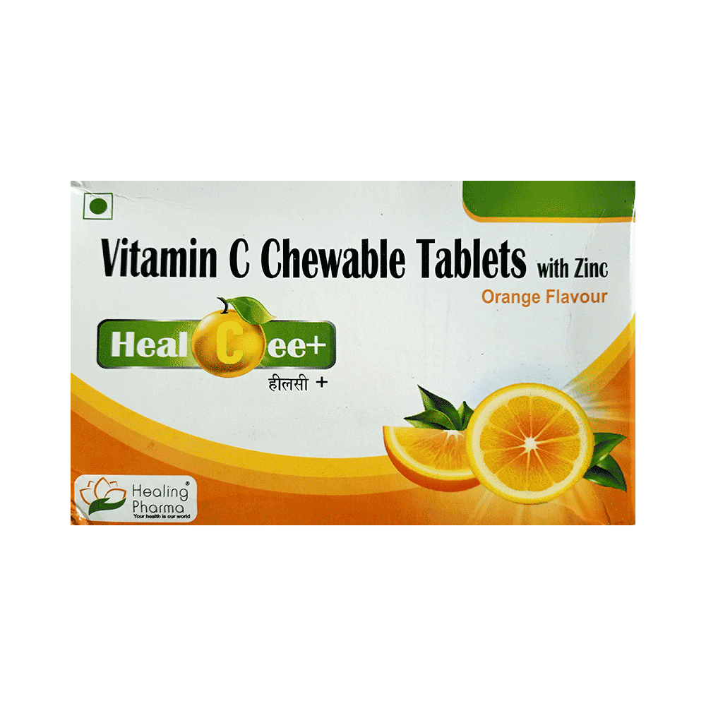 Healing Pharma Healcee Plus Tablet Orange - Image 1