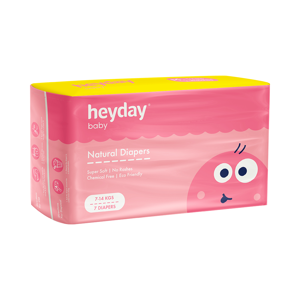 Heyday Natural Baby Diaper Medium - Image 1